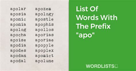 apo in English .